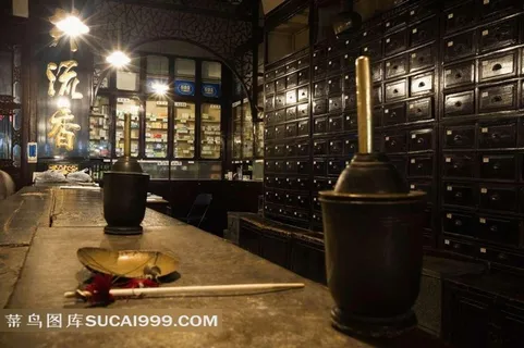 安徽黄山西递药房摄影