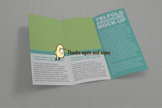 三折页宣传样机