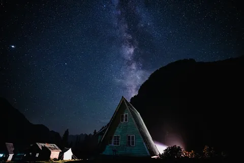 黑色星空摄影素材 黑色星空摄影素材