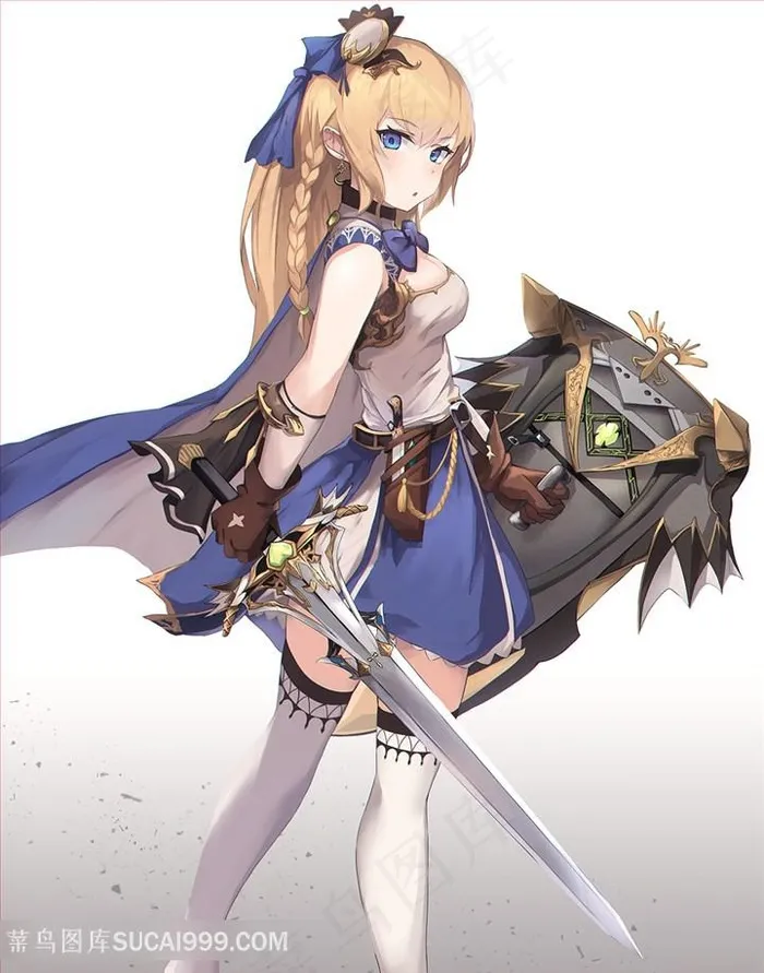 日本女战士动漫图片