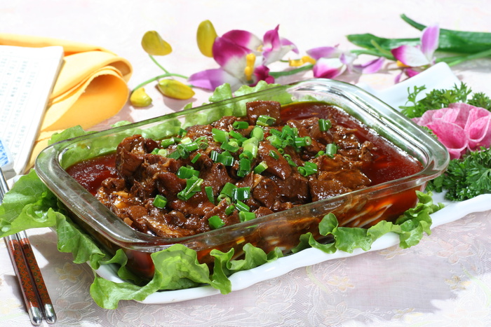 乌头面烧牛肉