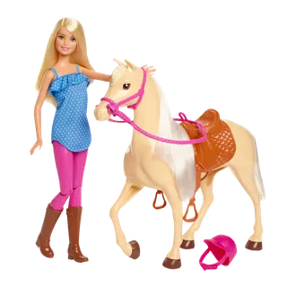 玩具芭比娃娃小马驹