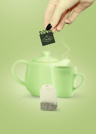 高端品牌茶叶包装盒纸袋智能贴图样机产品效果图展示PSD素材模板