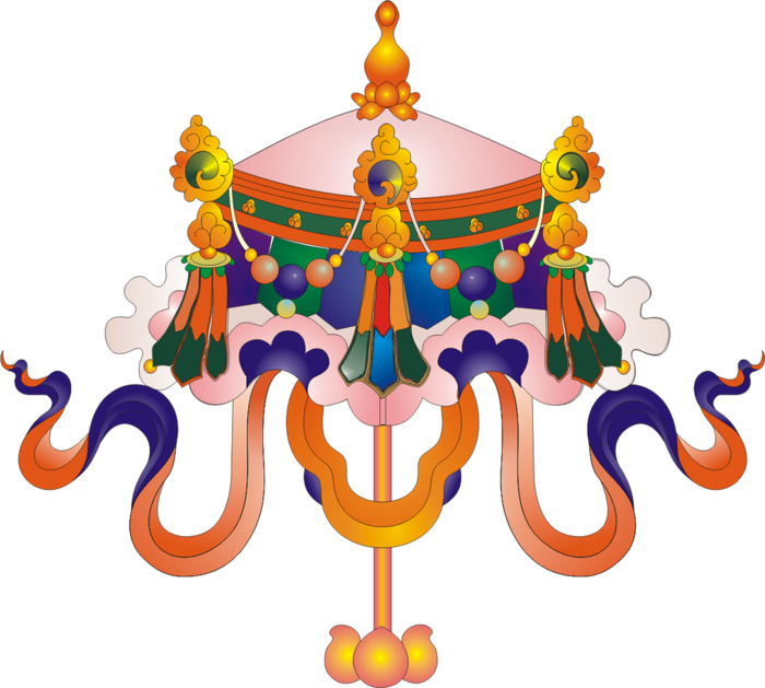 伞古代卡通