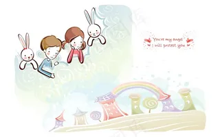 你是我的天使女神