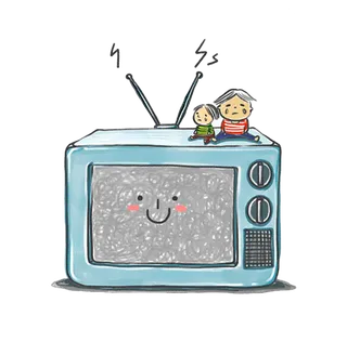 电视卡通简笔