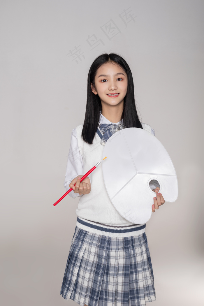 清新唯美可爱的女孩摄影图片