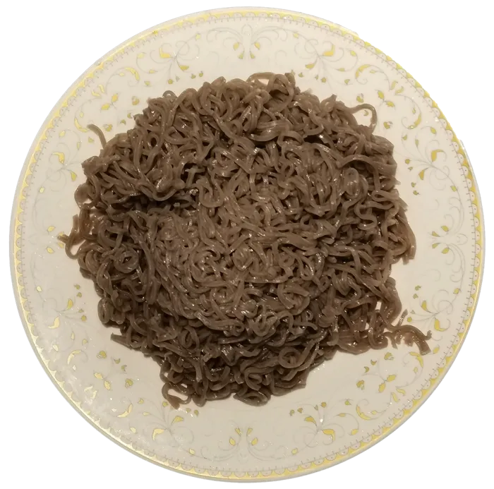 魔芋荞麦面控卡低脂减脂面食黑麦面条方便面免抠元素实物摄影素材psd模版下载