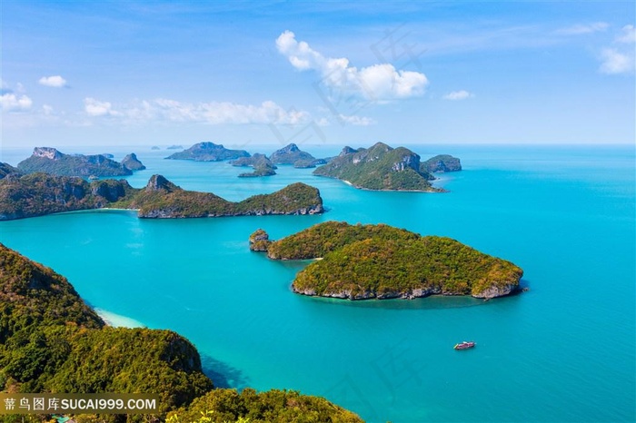 美丽海岛景色高清图片