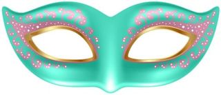 嘉年华面具 PNG免抠