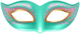 嘉年华面具 PNG免抠