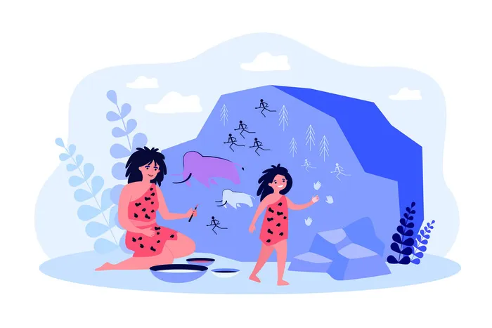 扁平化人物场景办公互联网等距ai矢量设计网页海报UI素材插画eps,ai矢量模版下载