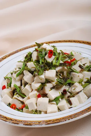 CXC05684香椿拌豆腐