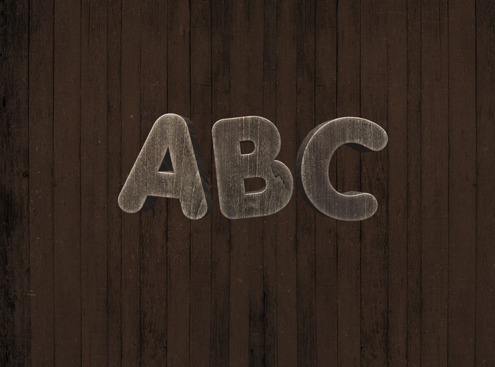 ps3D立体字效