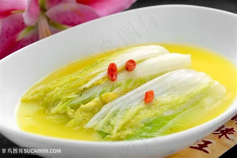 开水大白菜的美食图片 开水大白菜的美食图片