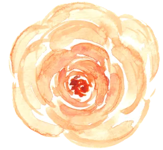 唯美森系手绘水彩花朵 免抠