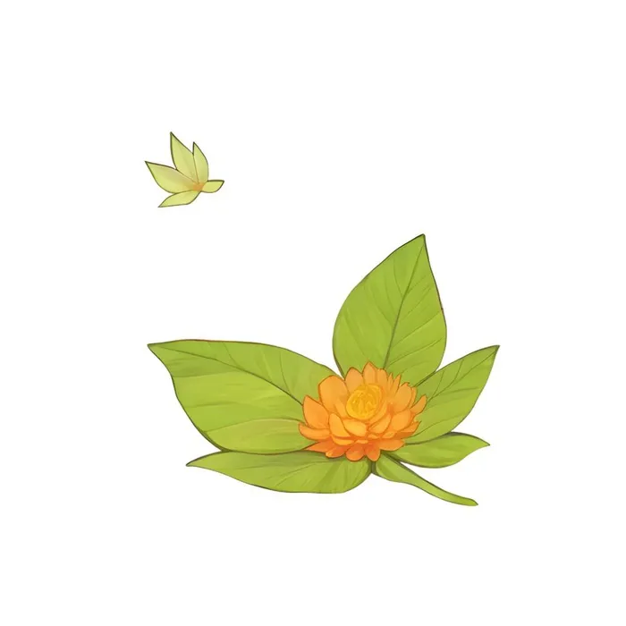 花绿叶免抠(2048x2048)