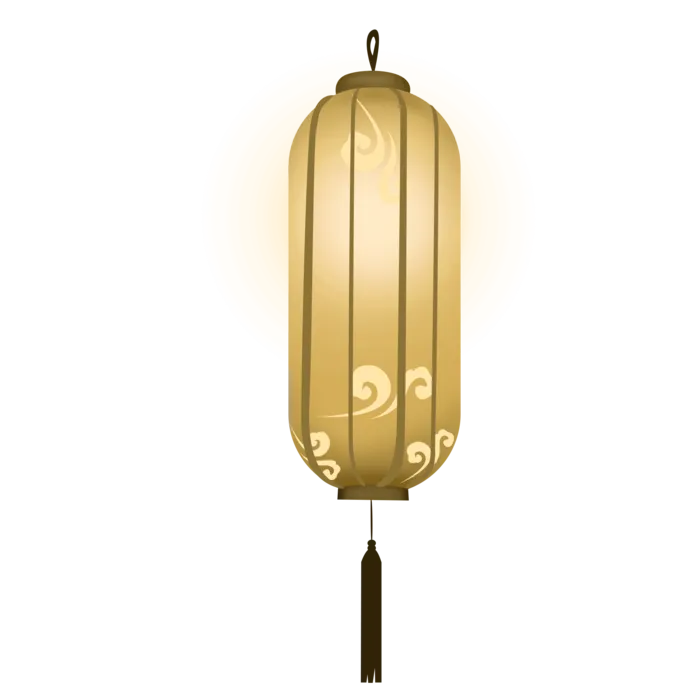 新年元素梅花冬天春节新年中国风灯笼