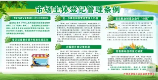 背景市场登记主题条例