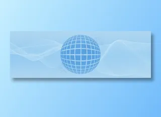 全球蓝色科技背景图片