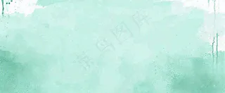 绿色水彩斑驳背景