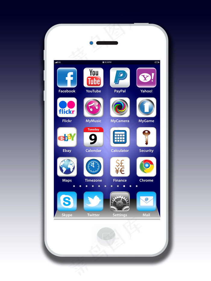 iphone手机背景图片下载