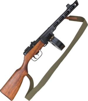 PPSh-41 PNG免抠