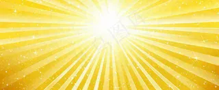 黄色渐变旋转光晕