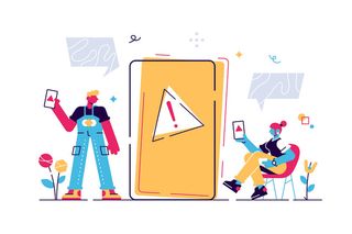 扁平化人物场景办公互联网等距ai矢量设计网页海报UI素材插画