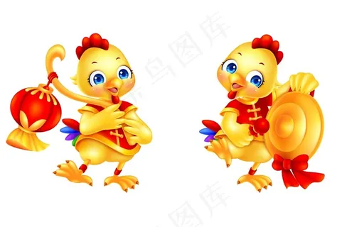 春节十二生肖之鸡 春节十二生肖之鸡