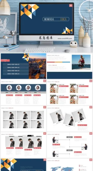 清新 简洁 工作计划（总结） PPT模板预览图