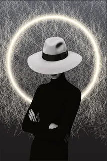 抽象美女玄关装饰画