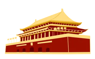 *建军节建党国庆节党建元素图片 卡通手绘PNG透明免扣PS素材