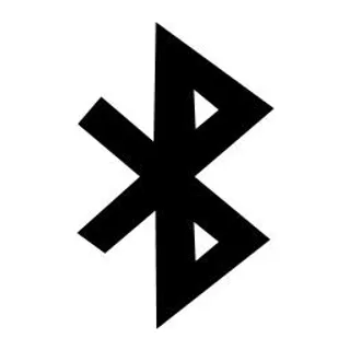 蓝牙标志 PNG免抠