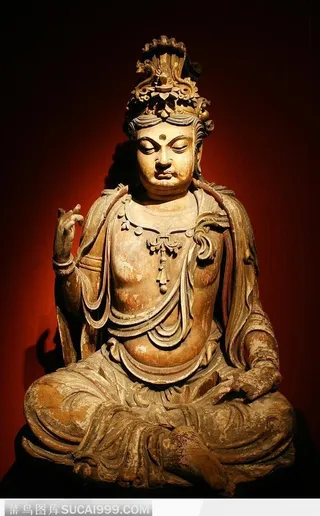 上海博物馆藏品释迦穆尼