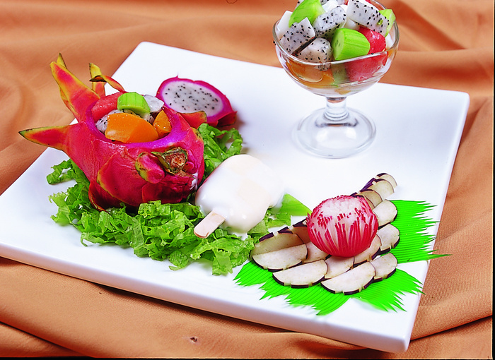 1009LC-0424奶糕水果沙拉