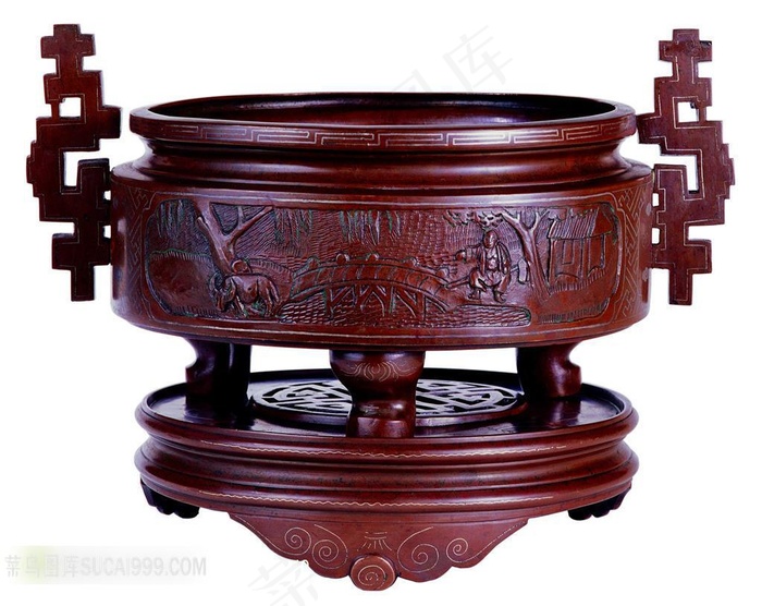 高清古典炉具素材