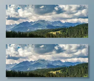 冬天自然背景风景