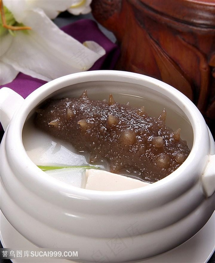 鱼豆腐辽参汤