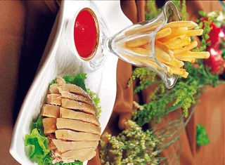 92LC154咸鸡拼薯条