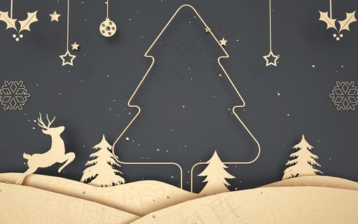 C4D电商场景模型渲染背景