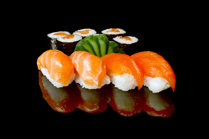 日本料理寿司高清图片