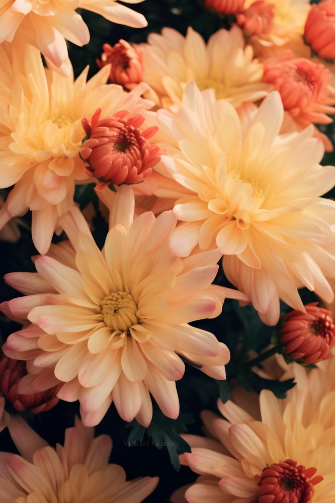 菊花光照摄影图