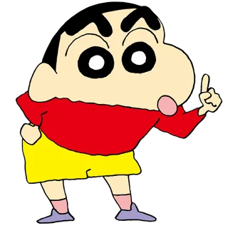 蜡笔小新可爱人物免扣素材