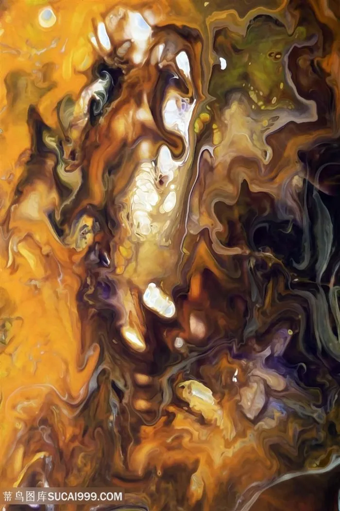 时尚抽象艺术油画