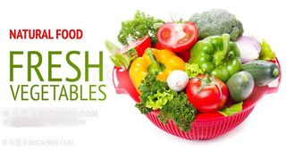 果园蔬菜展板设计高清图片