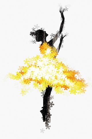 舞蹈美女装饰画