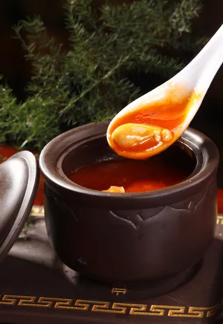 番茄银耳煨鸡腰