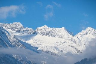 冬天自然背景风景