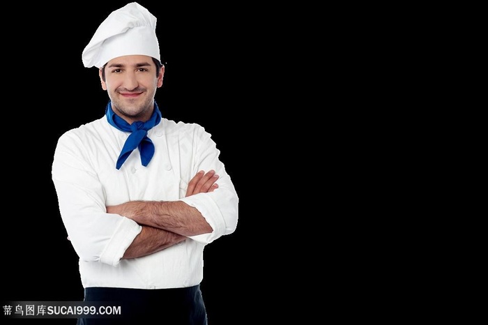 外国男厨师去背图片